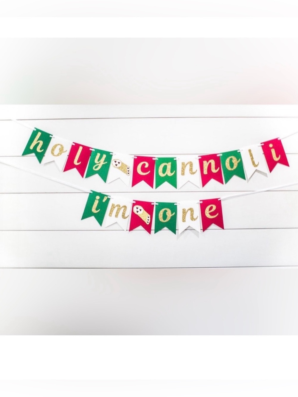 Holy Cannoli I'm One Birthday Decor Bundle